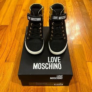 Gently Worn Moschino Sneakers